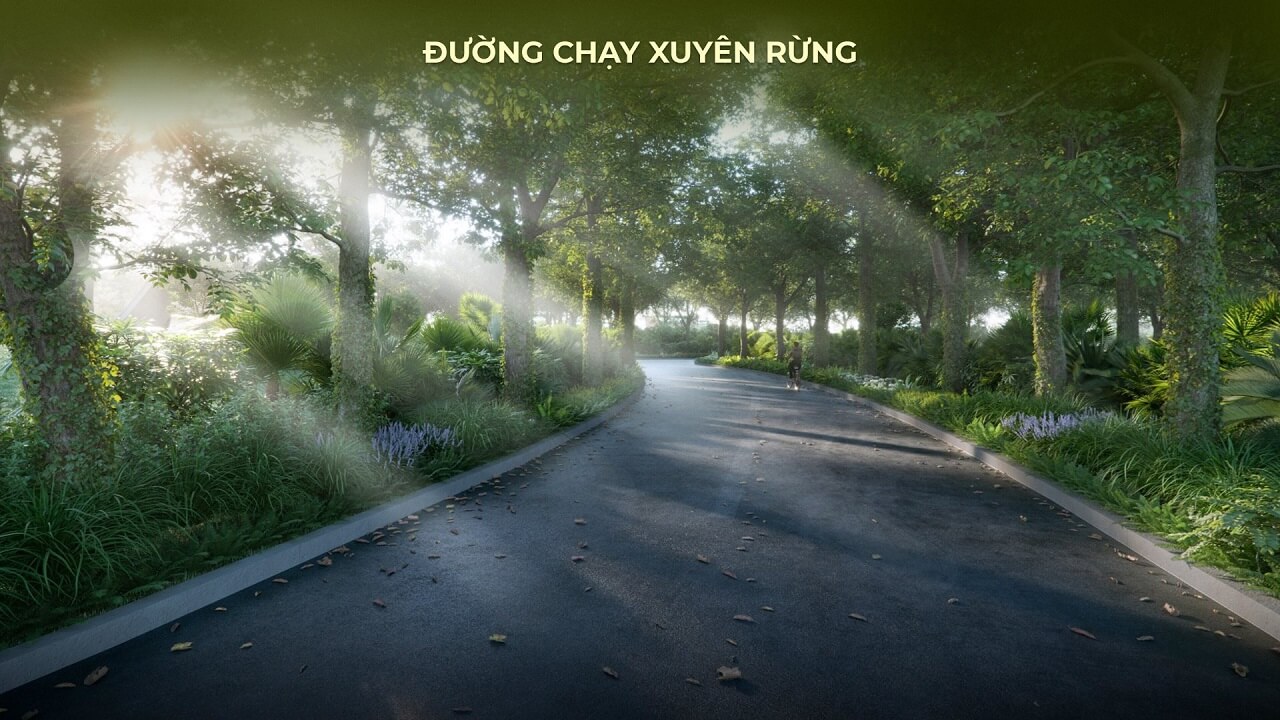 Eco Village Saigon River 15 đường chạy xuyên rừng