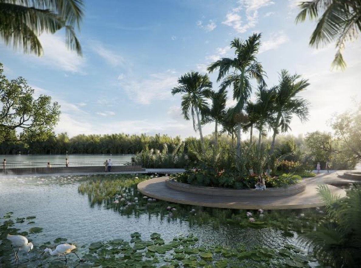 Eco Village Saigon River 18 các hồ cảnh quan điều hòa nội khu
