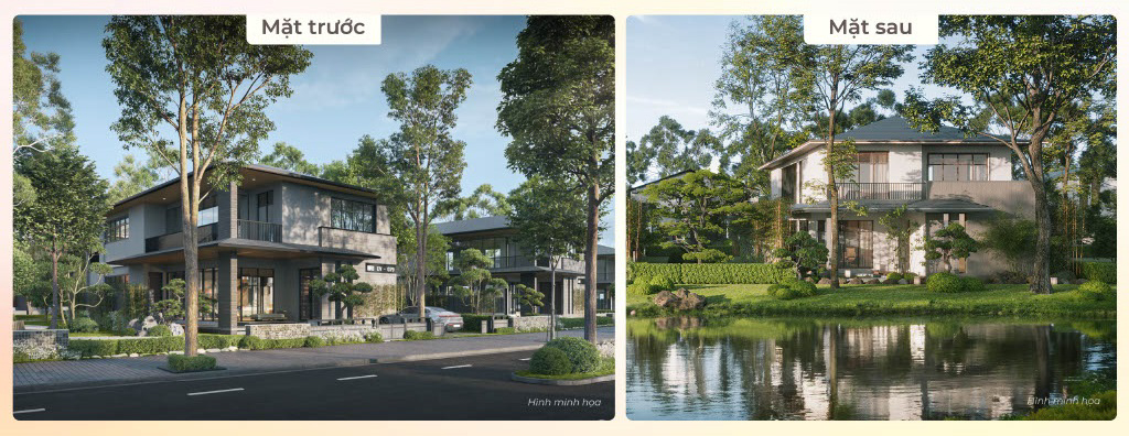 Eco Village Saigon River 41 phối cảnh biệt thự đơn lập onsen