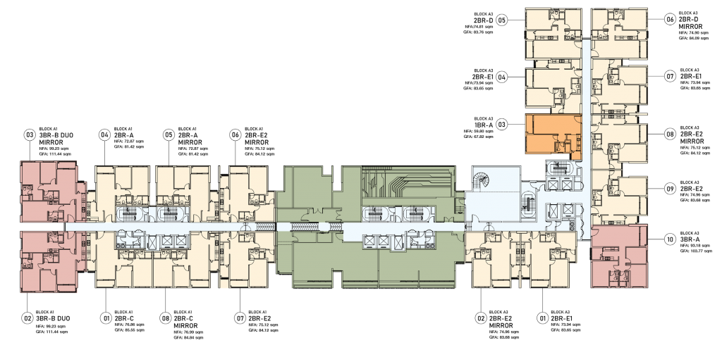 layout thiet ke tang can ho de la sol toa alto 3