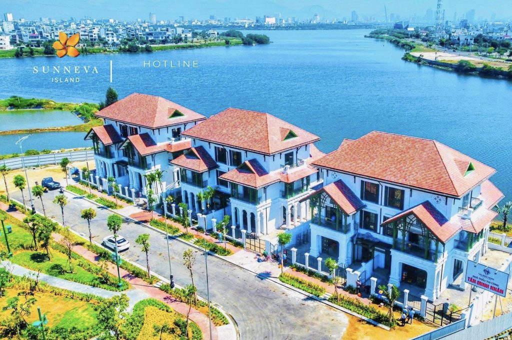 Khám phá vẻ đẹp nhà mẫu biệt thự Sunneva Island Đà Nẵng 4 tien do thi cong xay dung nha mau sunneva island da nang moi nhat 3