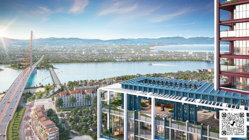 tầm view về trung tâm thành phố
