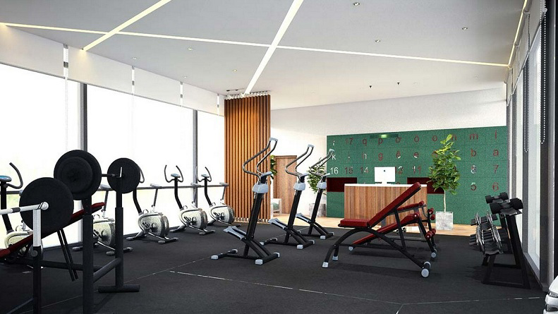 The Privia Khang Điền 12 phòng tập gym