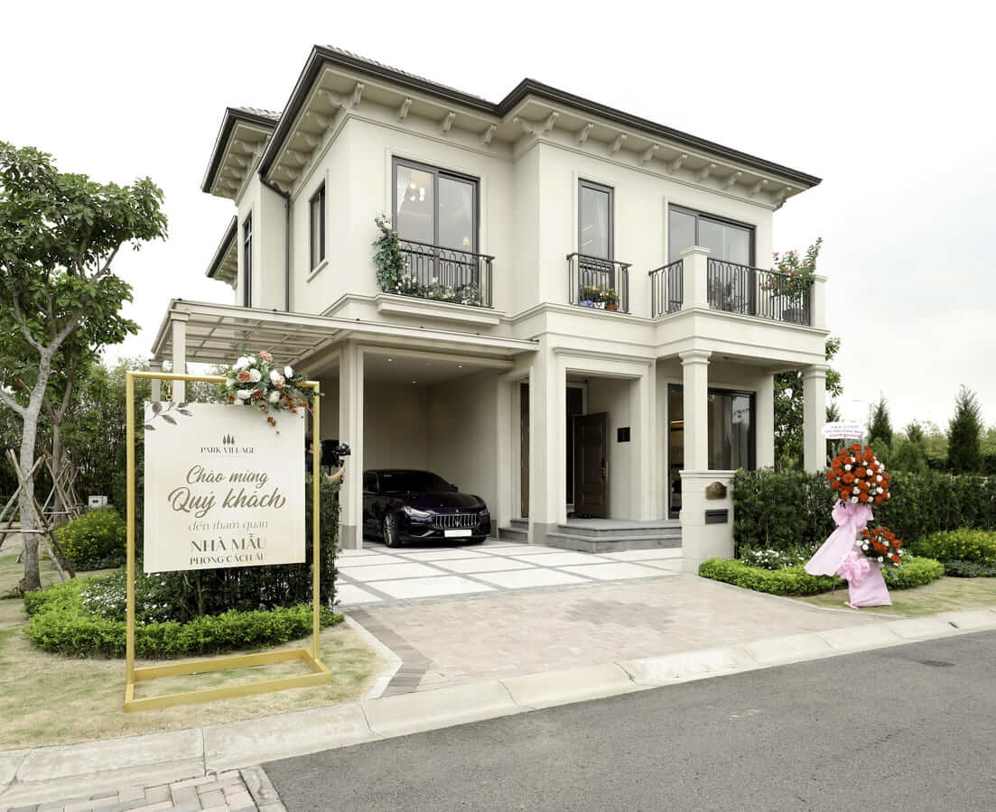 nhà mẫu thực tế