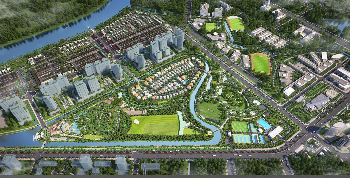 phối cảnh khu đô thị waterpoint