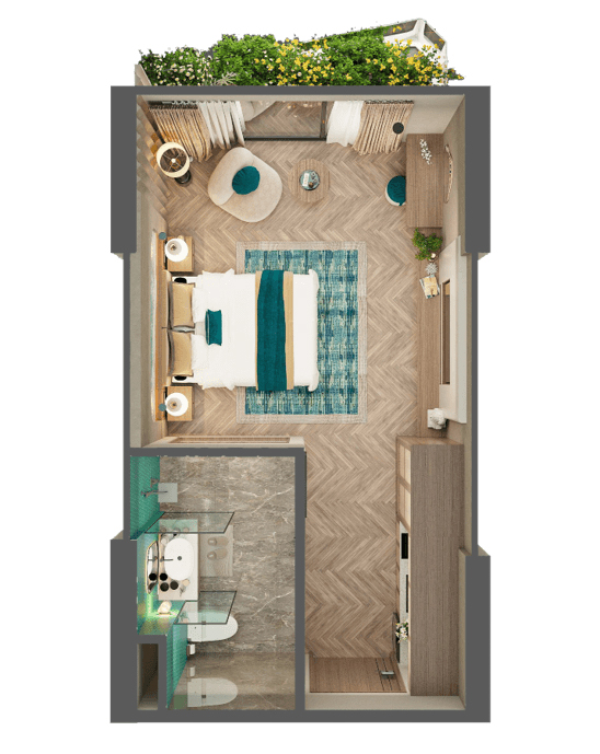 Meypearl Harmony Phú Quốc 15 căn hộ studio