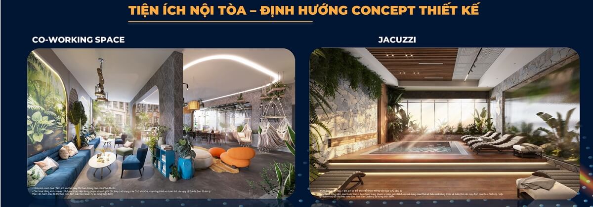 Tiện ích nội tòa - định hướng concept thiết kế tòa Tropical