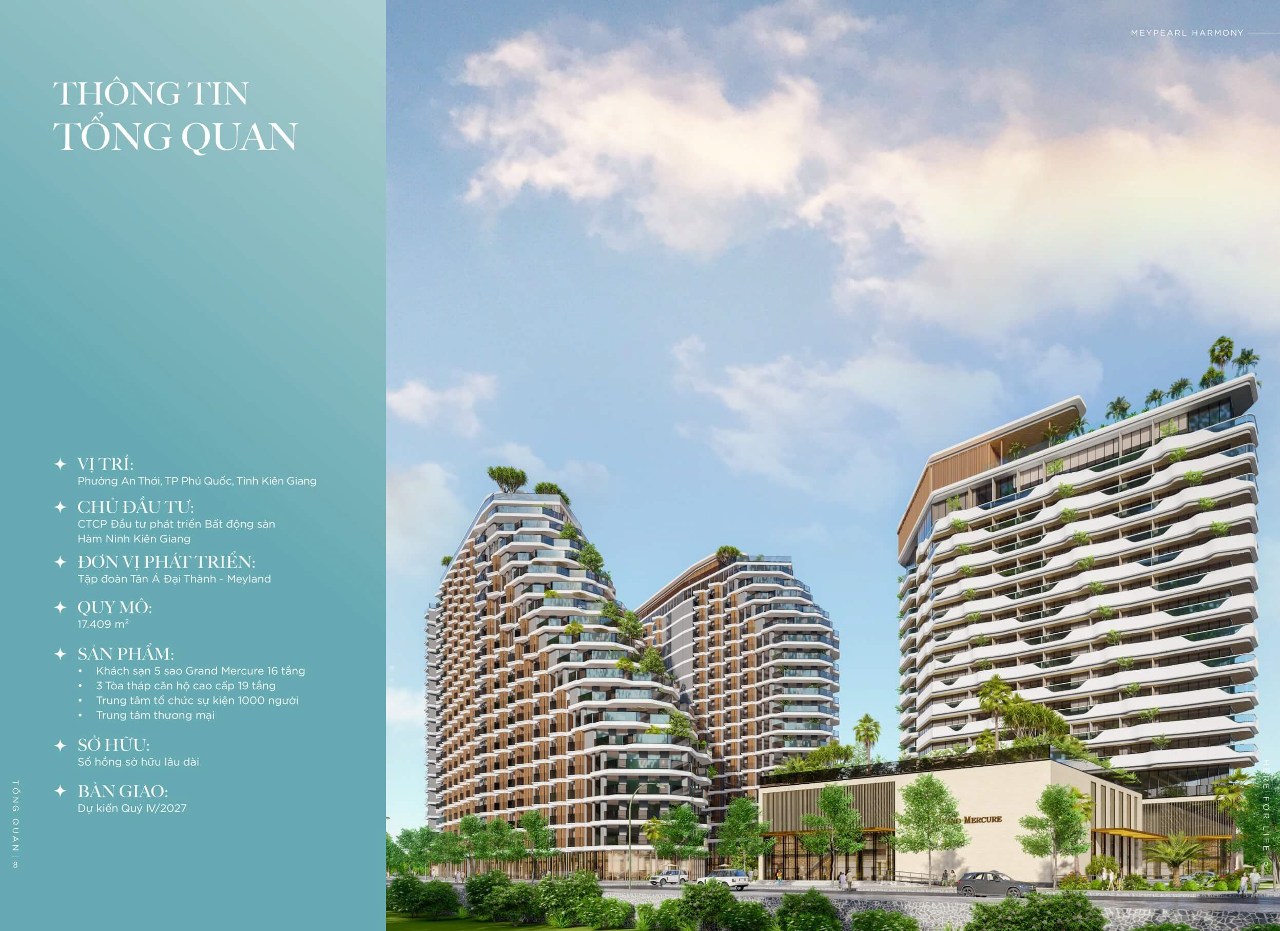 thông tin tổng quan dự án meypearl