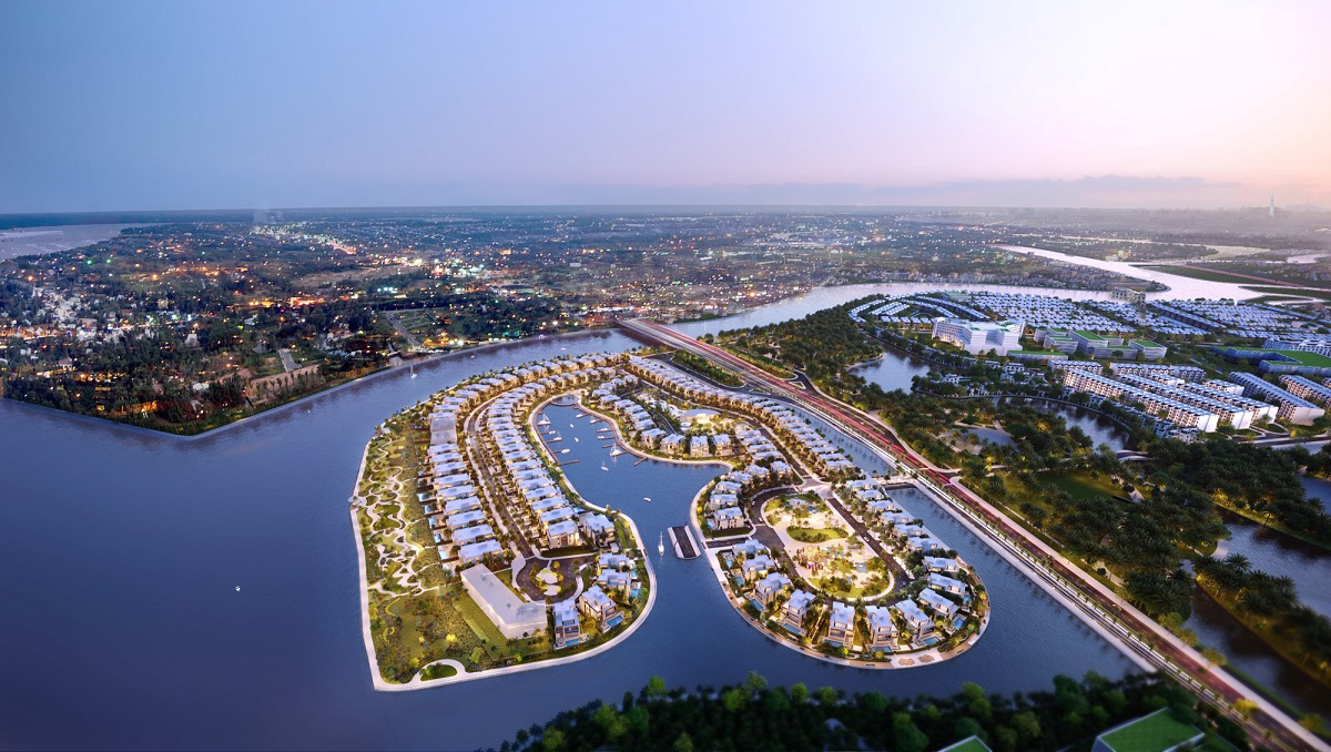 The Rivus 1 phối cảnh dinh thự The Rivus
