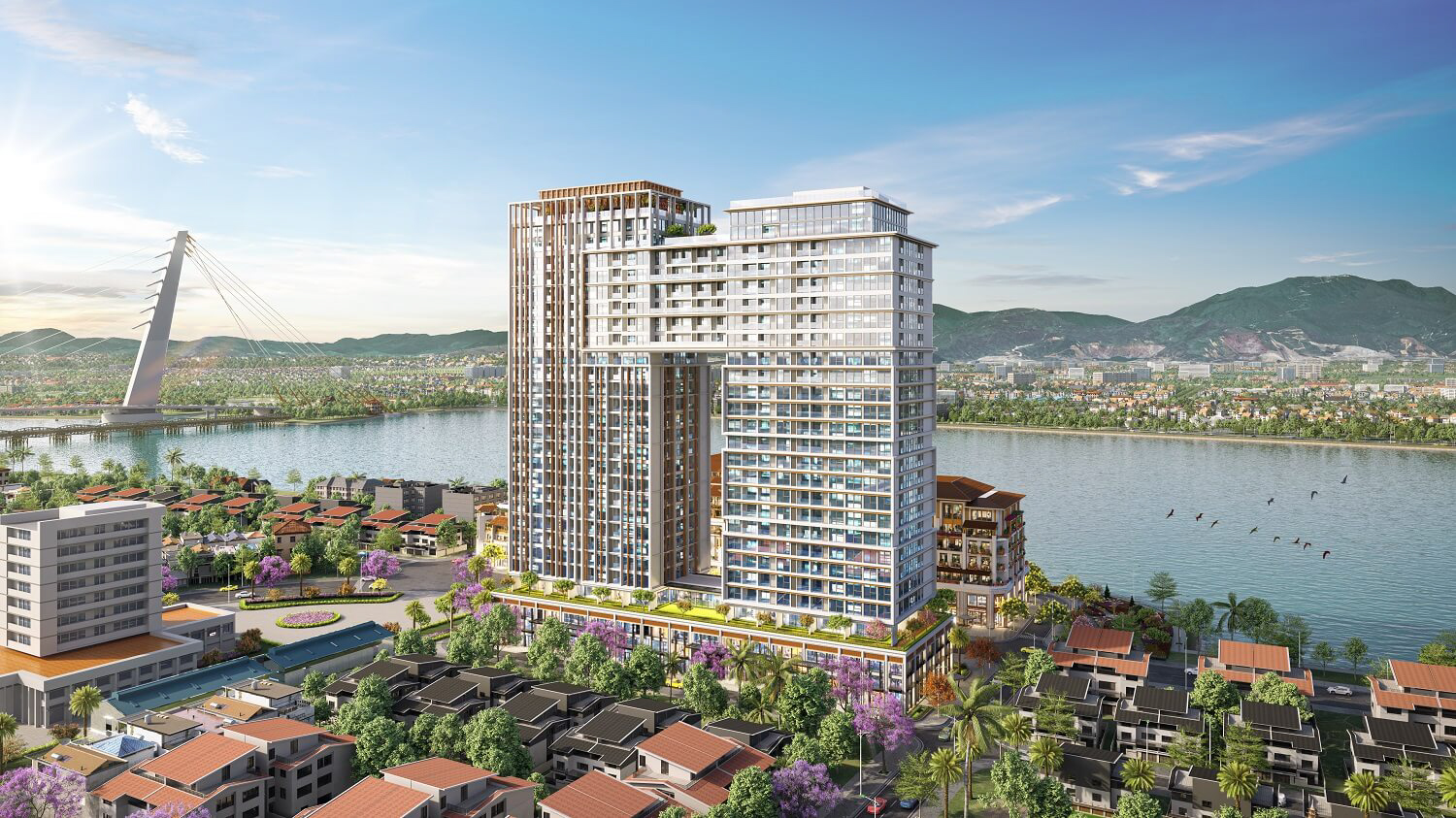 phối cảnh dự án Sun Ponte
