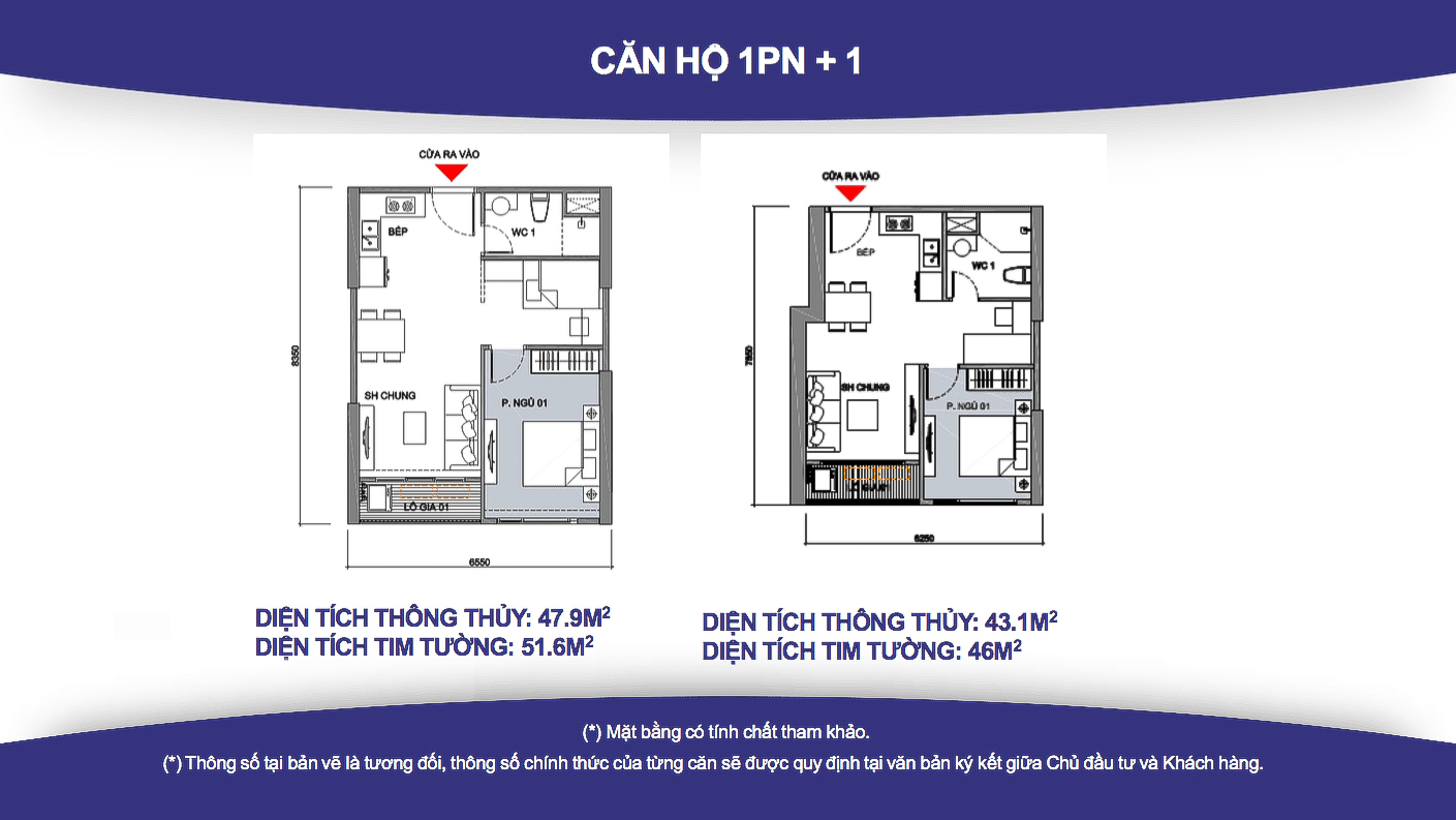 thiết kế căn hộ 1pn+1 vinhomes grand park