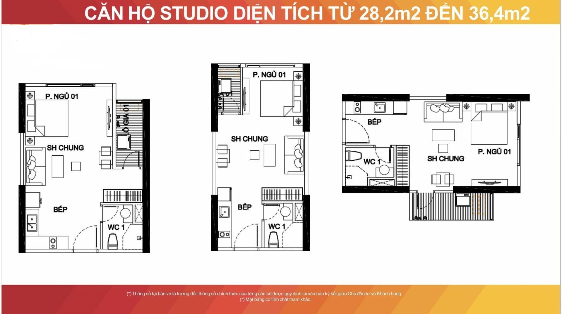 Thiết kế căn hộ Vinhomes Grand Park Studio