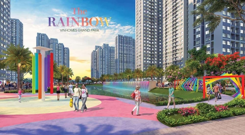 The Rainbow Vinhomes Grand Park 8 phoi canh the rainbow vinhomes grand park 5
