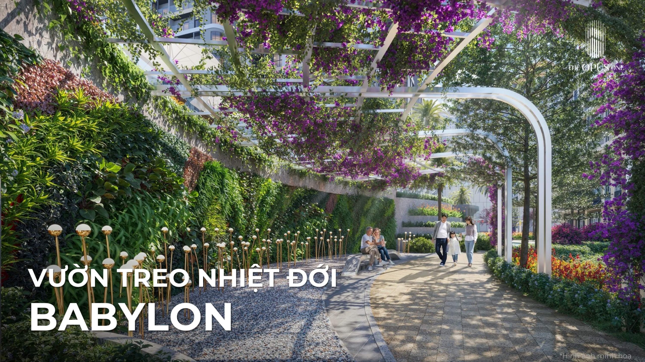 The Opus One 9 vườn treo nhiệt đới