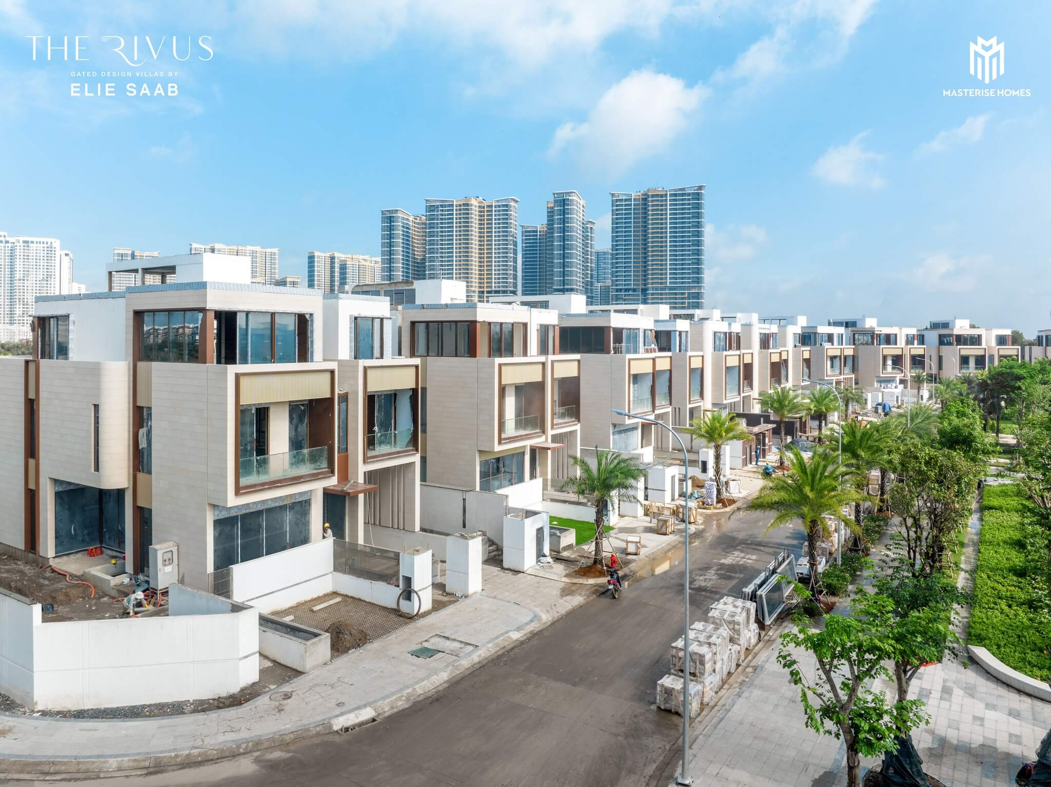 Tiến độ xây dựng dinh thự The Rivus tháng 9.2024 9 Tiến độ xây dựng dinh thự The Rivus tháng 9.2024