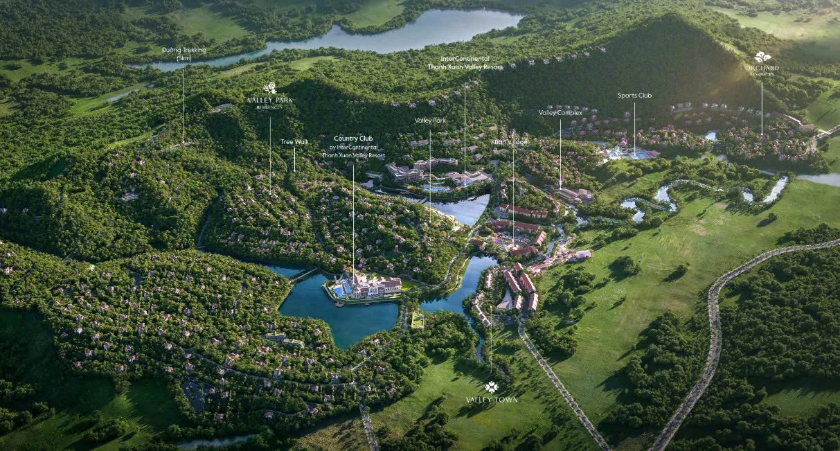 bán biệt thự thanh xuân valley vĩnh phúc