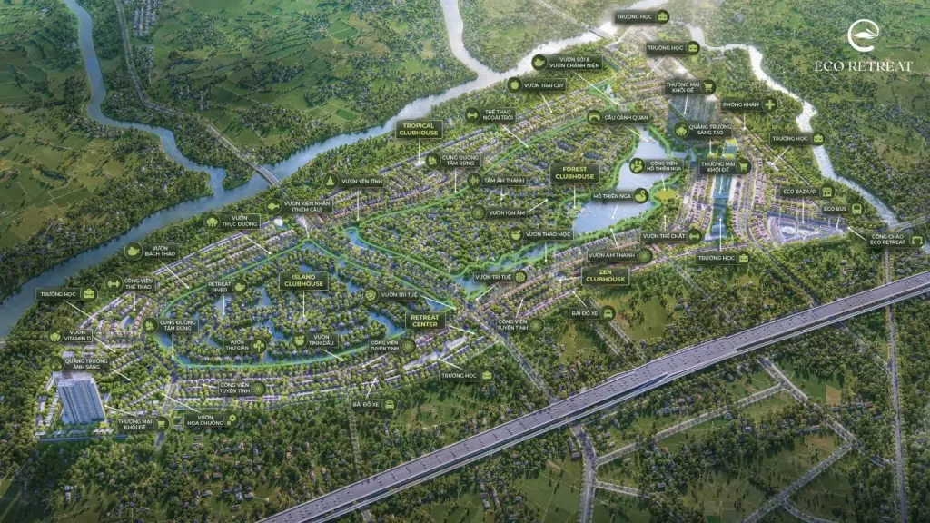 Mua ban nha pho lien ke biet thu Ecopark Long An 1