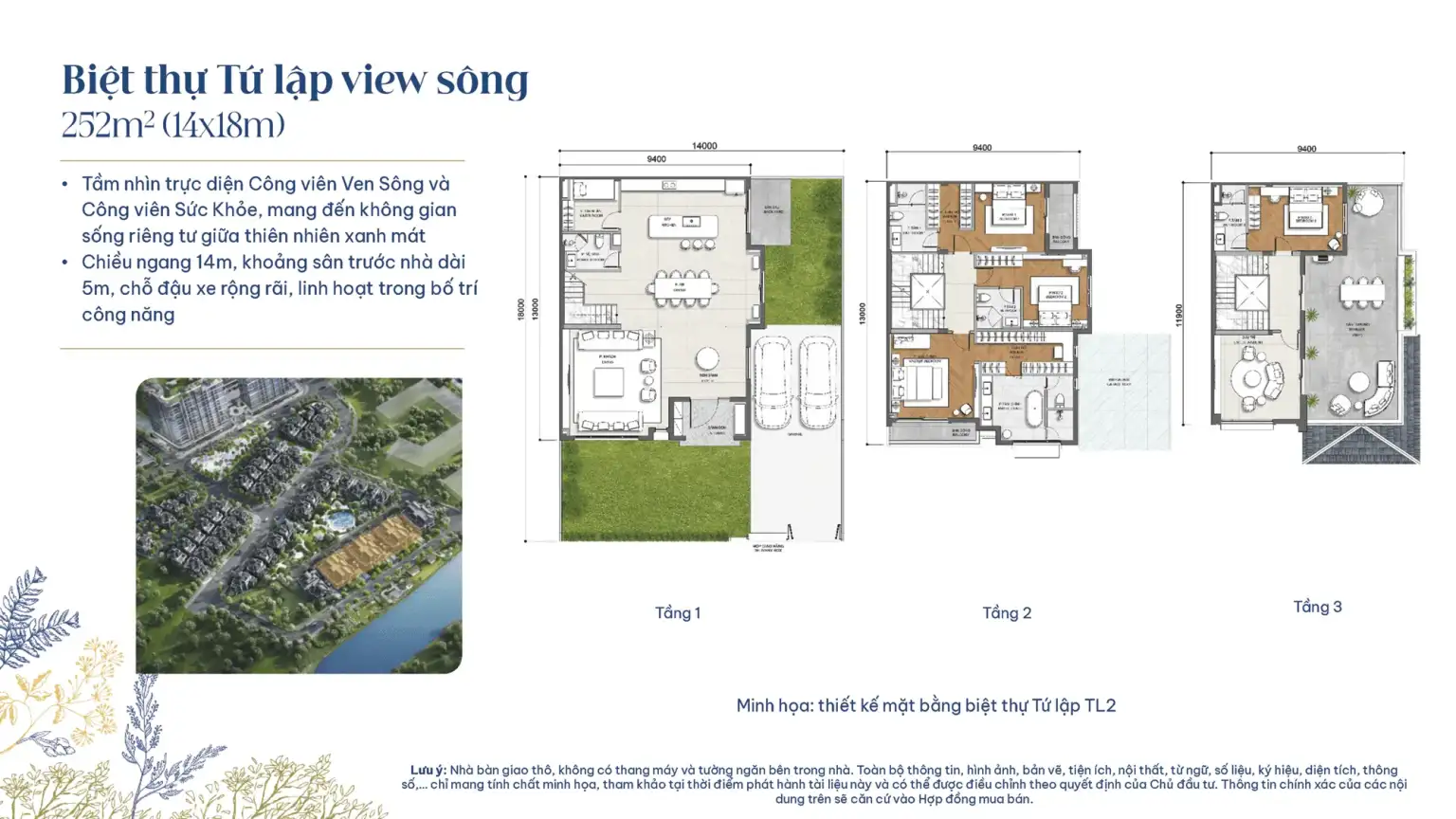 Gladia Khang Điền 27 layout tứ lập