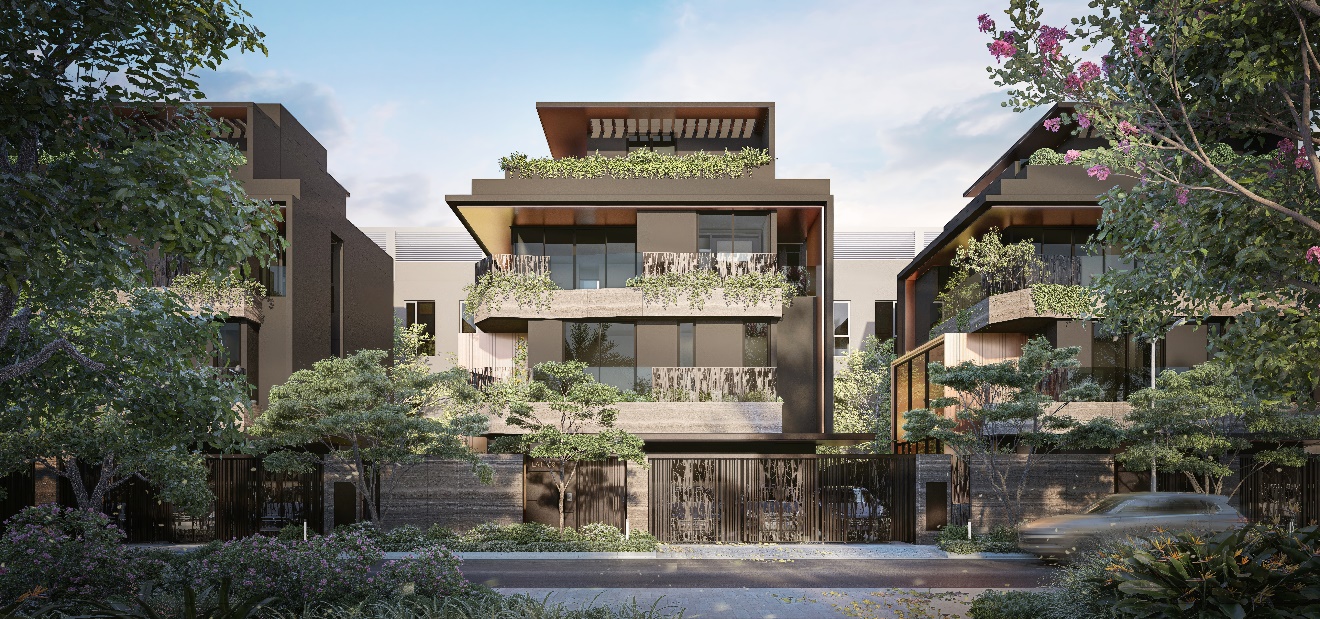 Bộ Sưu Tập 342 Căn Biệt Thự The Fullton Edition by CapitaLand 3 sân vườn