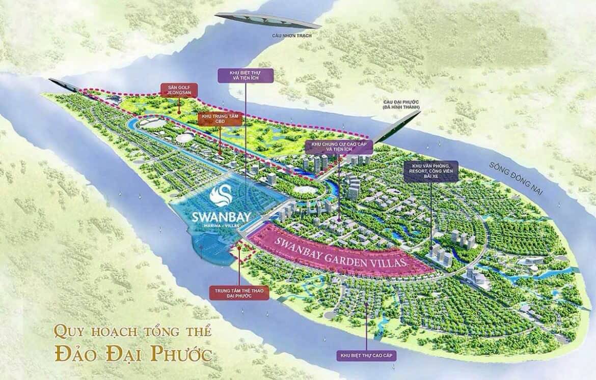 quy hoạch đảo đại phước