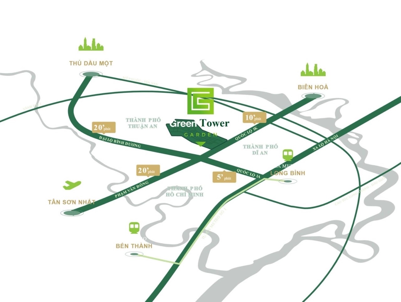Bán Chung Cư Green Skyline Bình Dương