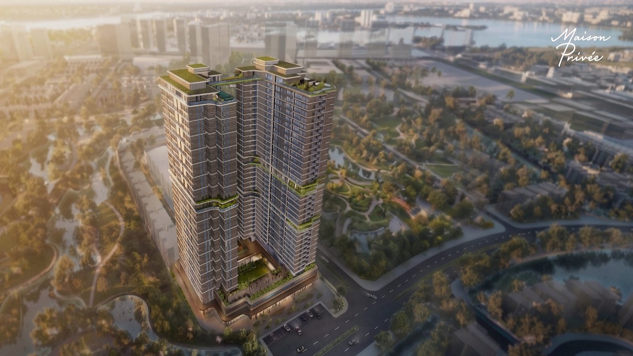 Phối cảnh dự án căn hộ hạng sang Maison Privée tại khu đô thị Ciputra Tây Hồ, Hà Nội