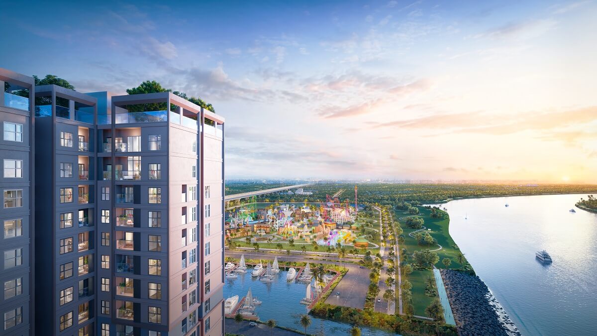 The Harbor Skyline Vũ Yên Hải Phòng 4 Tầm view của căn hộ The Harbor Skyline